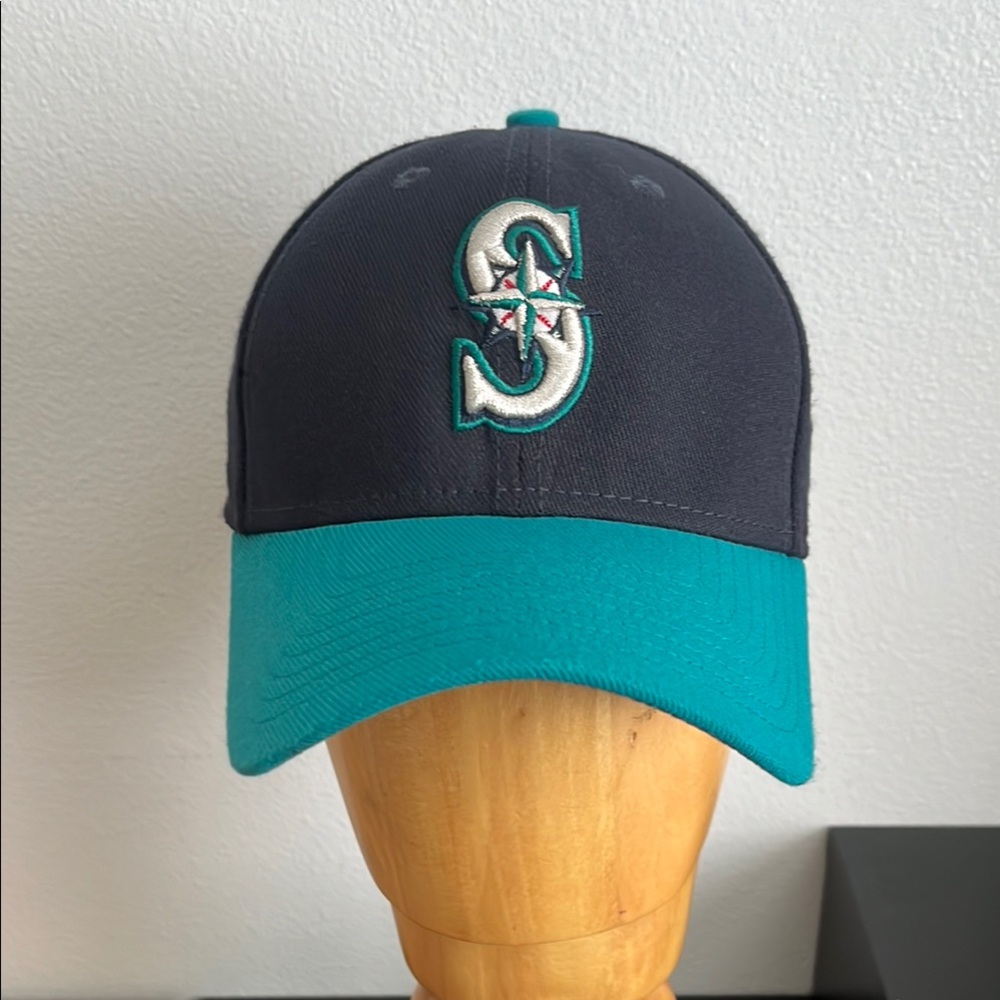 Seattle Mariners Navy & Teal Baseball Cap Sm/Med
